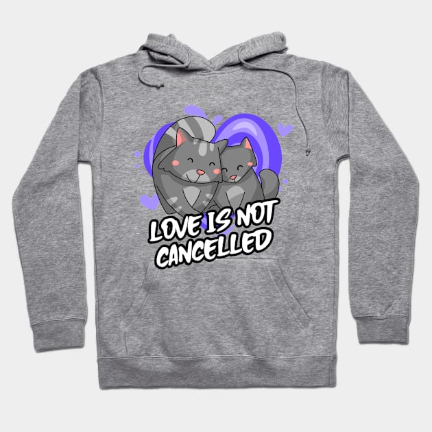 Love Is Not Cancelled Hoodie by Eveka